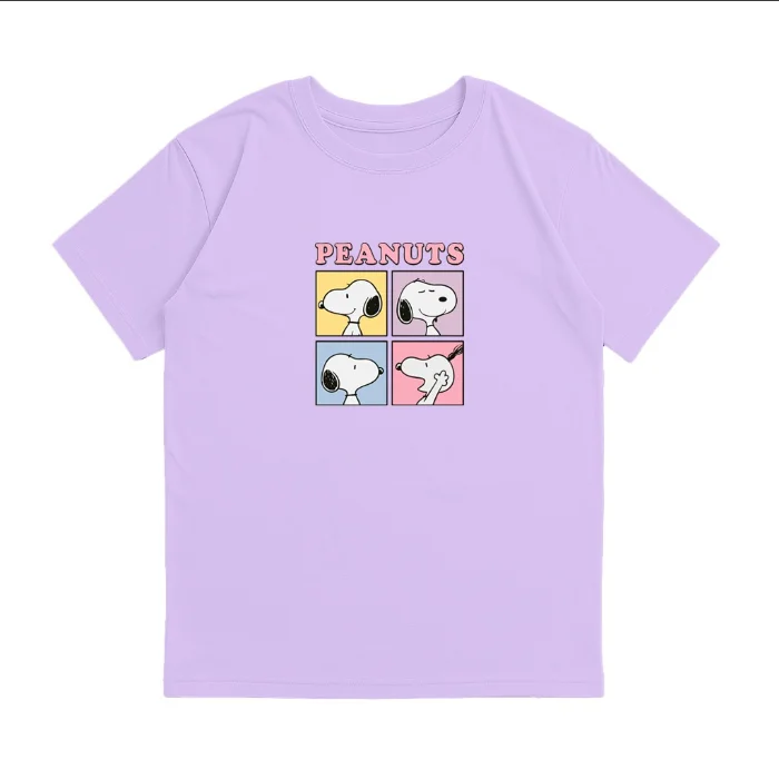 Nena - Remera Oversize Snoopy Collage