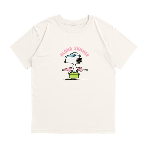 Nena - Remera Oversize Snoopy Aloha
