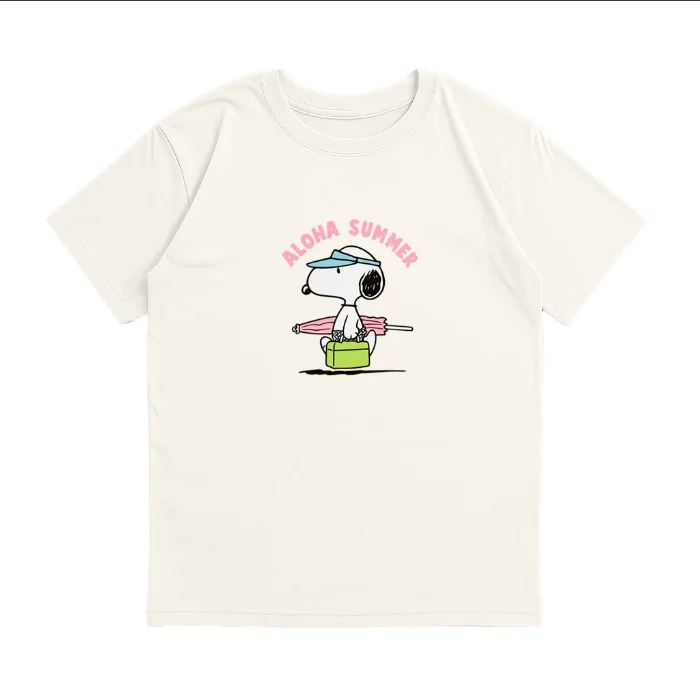 Nena - Remera Oversize Snoopy Aloha