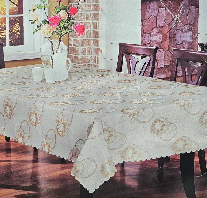 Mantel Importado con Brillo y Relieve