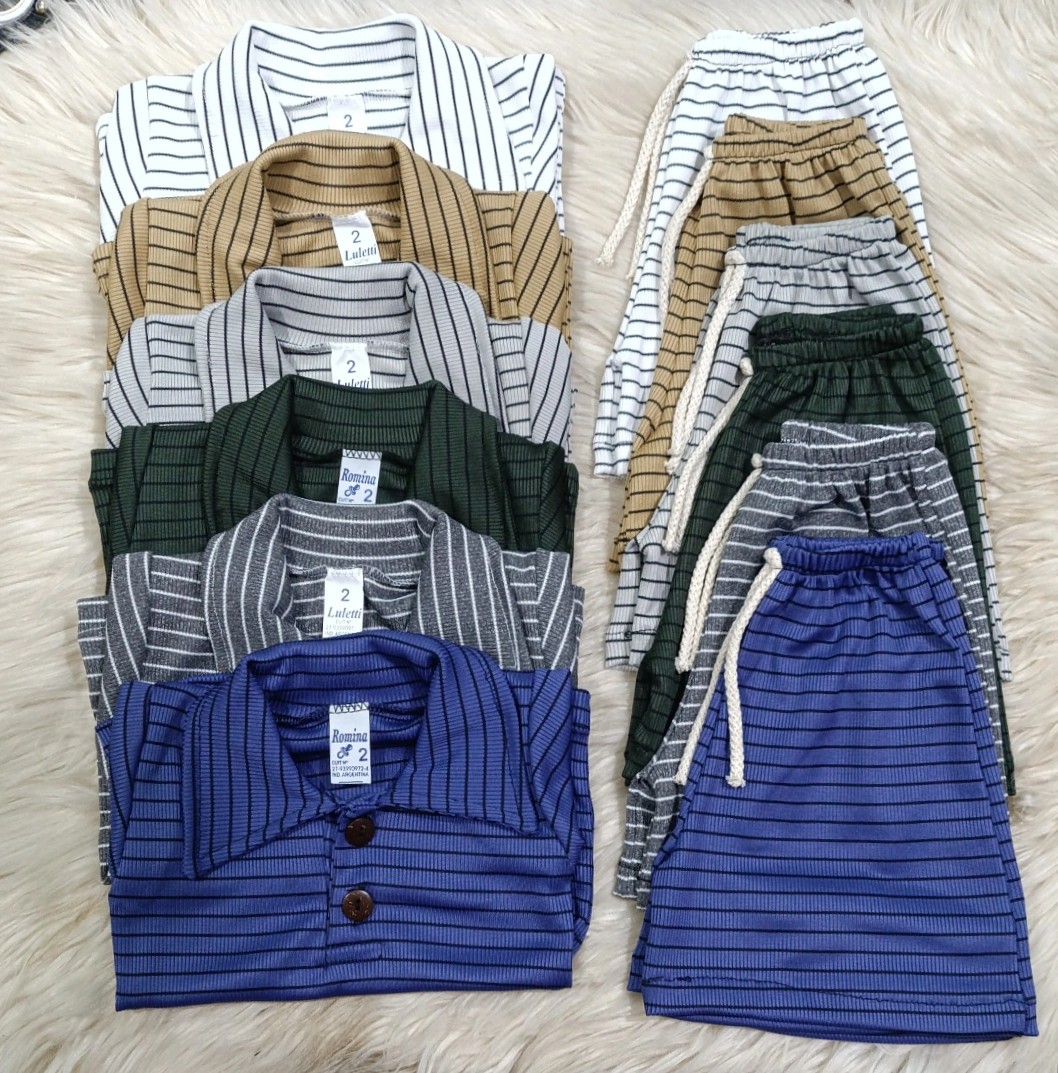 Conjunto Chomba Rayada - Imagen 2
