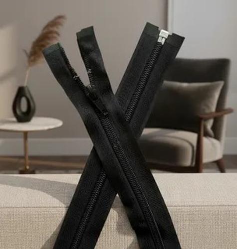 Cierre Nylon Negro # 5 de 85cm X 120 Unidades