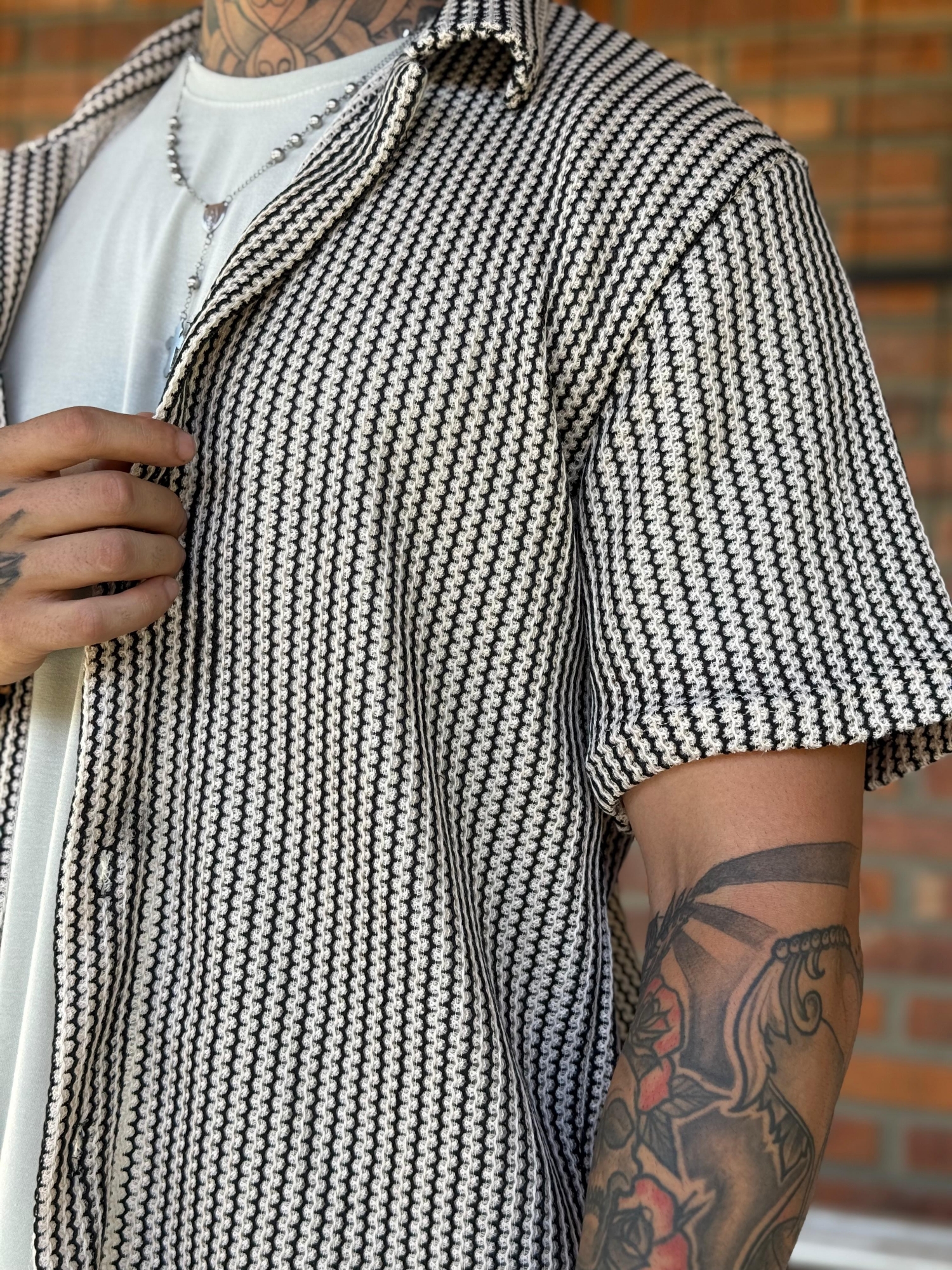 Camisa Crochet Beach - Imagen 2