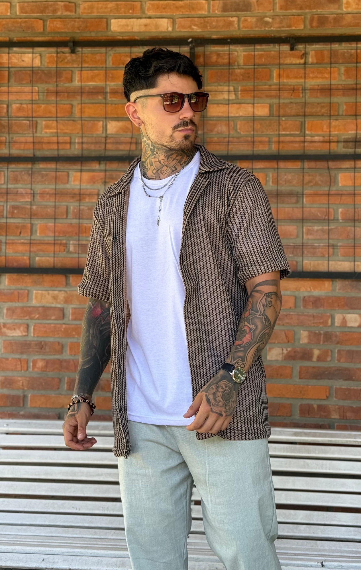 Camisa Crochet Beach - Imagen 3