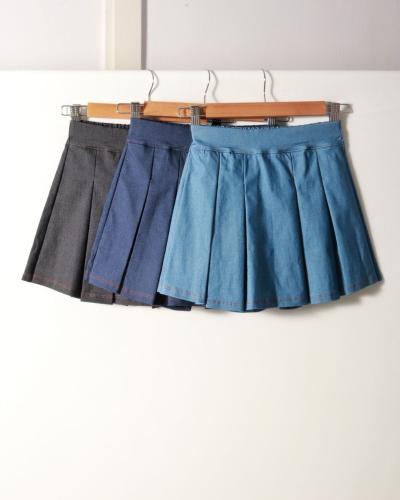 Shorts Pollera Simil Jeans