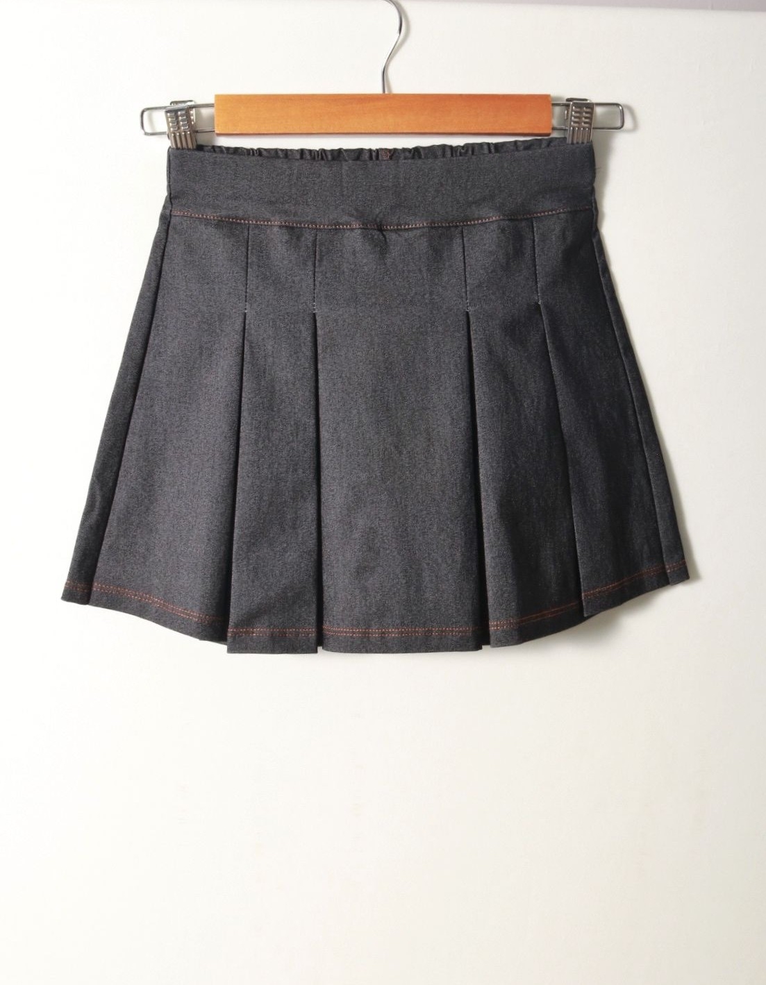 Shorts Pollera Simil Jeans - Imagen 3