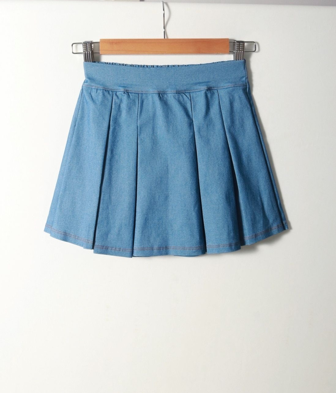 Shorts Pollera Simil Jeans - Imagen 4