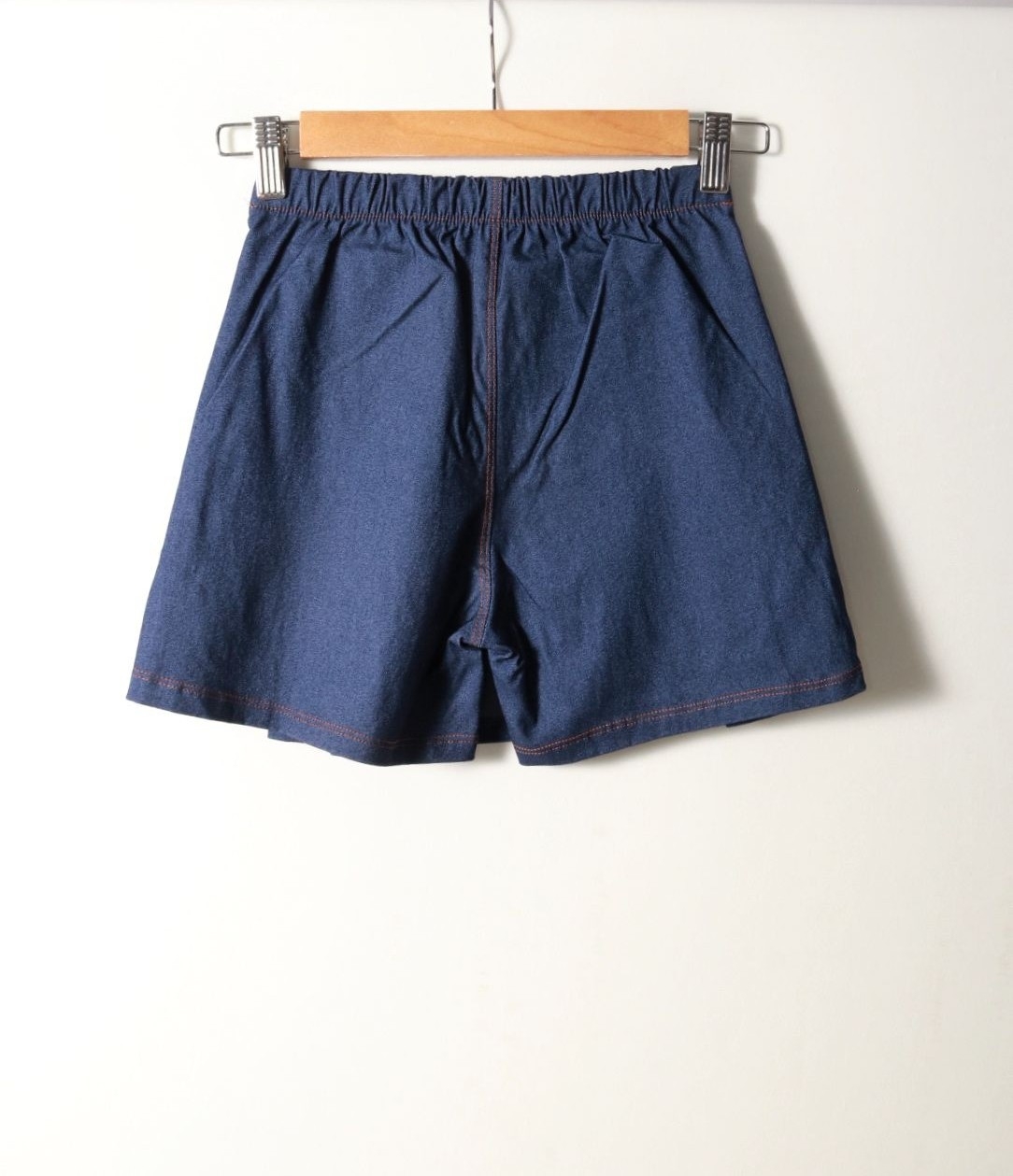 Shorts Pollera Simil Jeans - Imagen 5