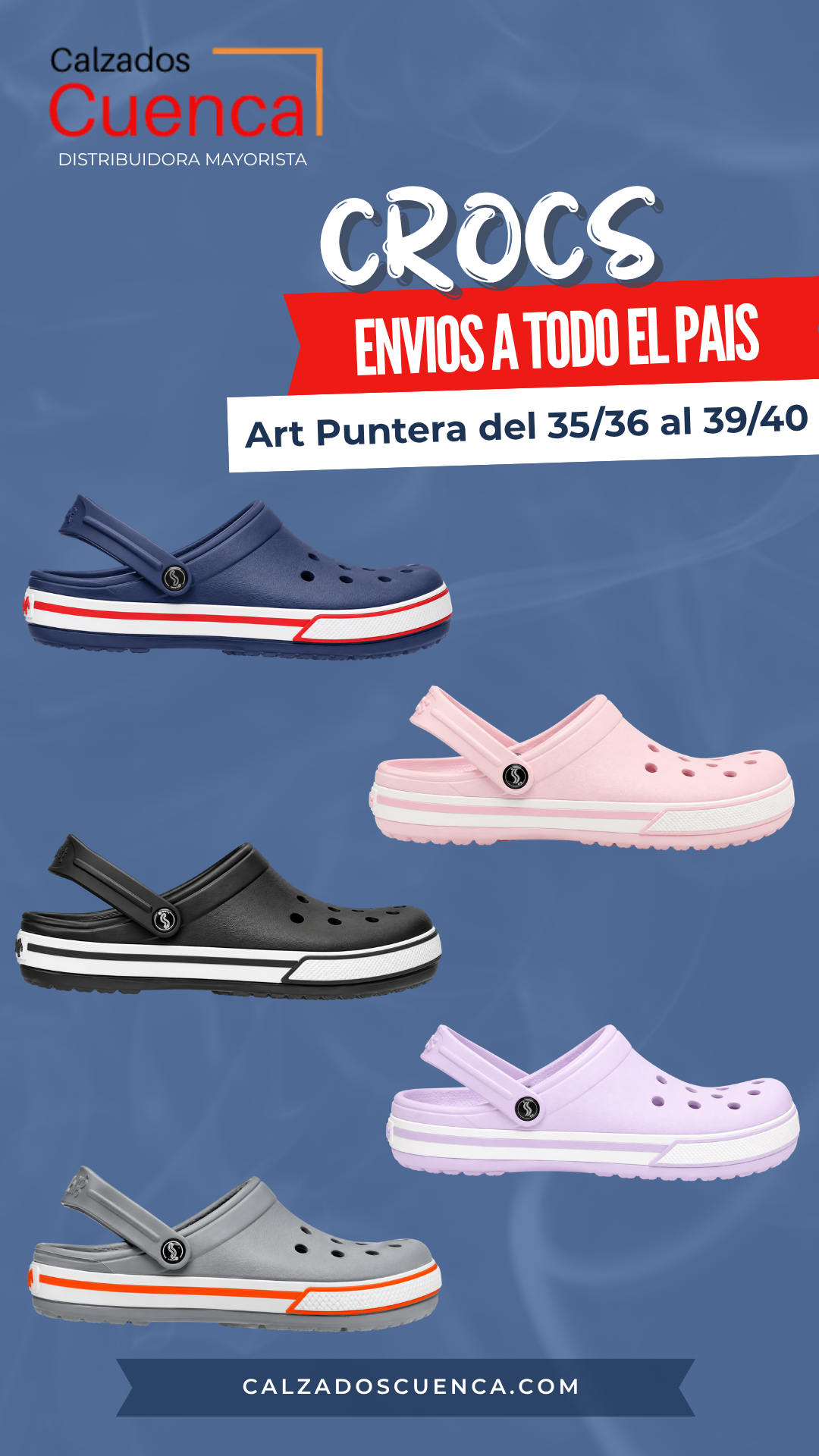 Sueco Goma Eva Tipo Crocs Sea Walk Puntera 35/36 al 45/46 - 6.png