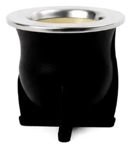 Mate Nativo Termico Bocón Camionero Pvc Virola de Acero