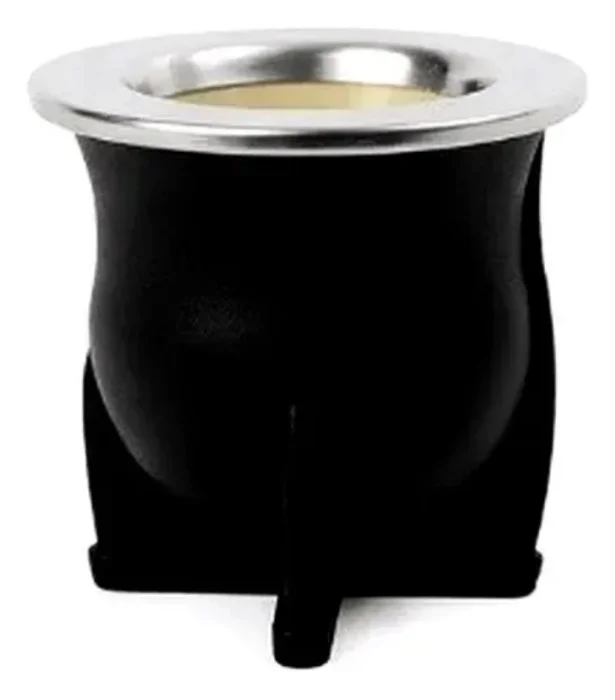 Mate Nativo Termico Bocón Camionero Pvc Virola de Acero