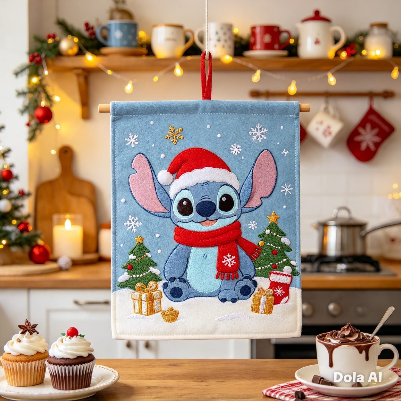 Repasador Navideños Secado Rápido Cotton - Imagen 2