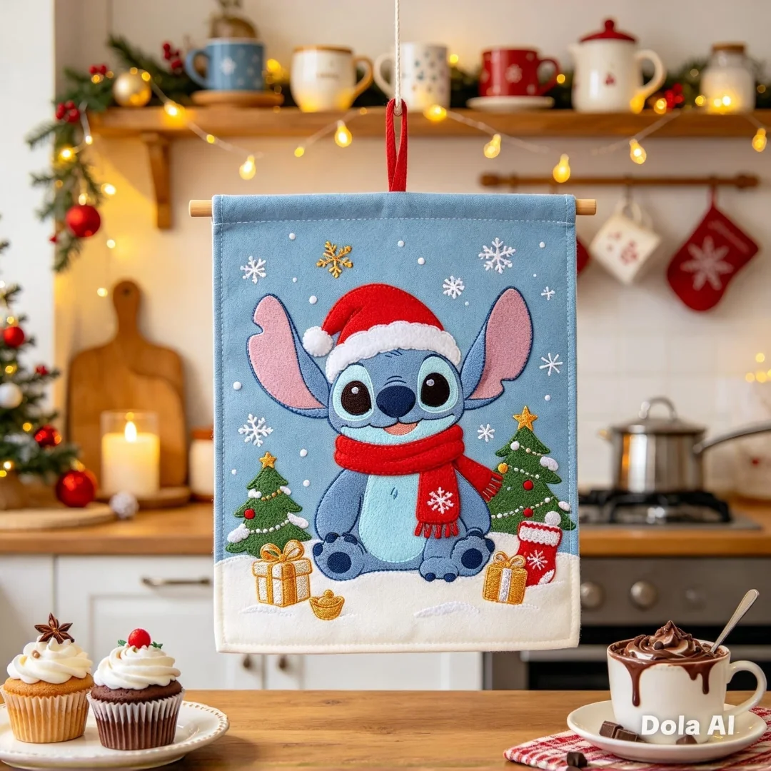Repasador Navideños Secado Rápido Cotton - Imagen 2