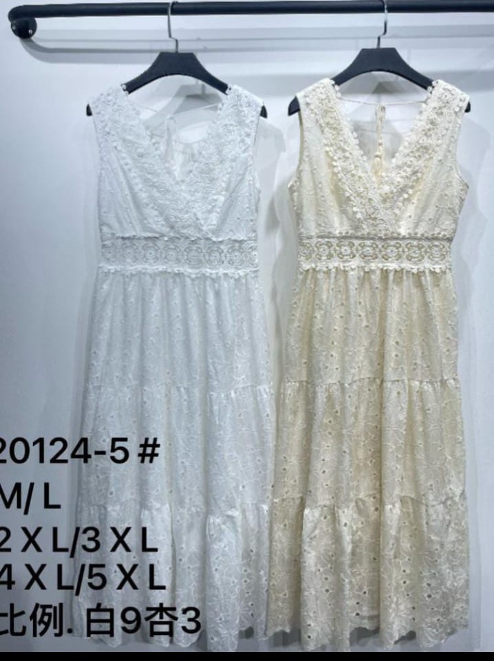 Vestido Broderi Talla Especial - Imagen 2