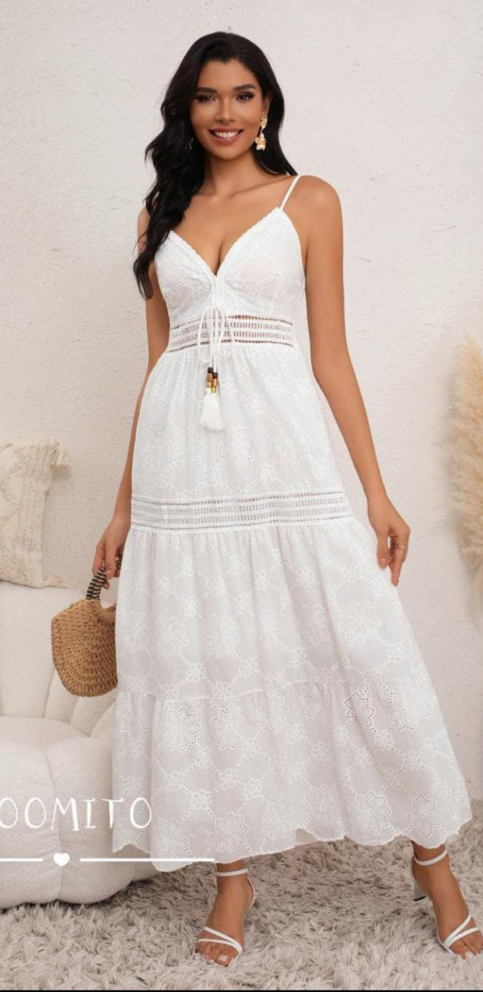 Vestido Broderi Talla Especial - Imagen 3