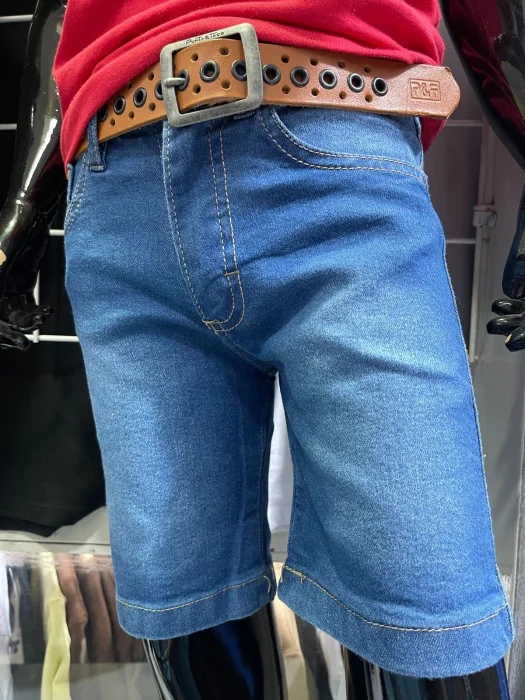 Bermudas Jeans Elastizado