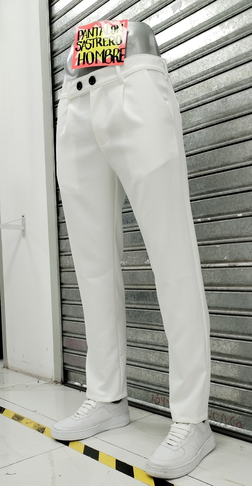 Pantalón Sastrero Blanco - Imagen 2
