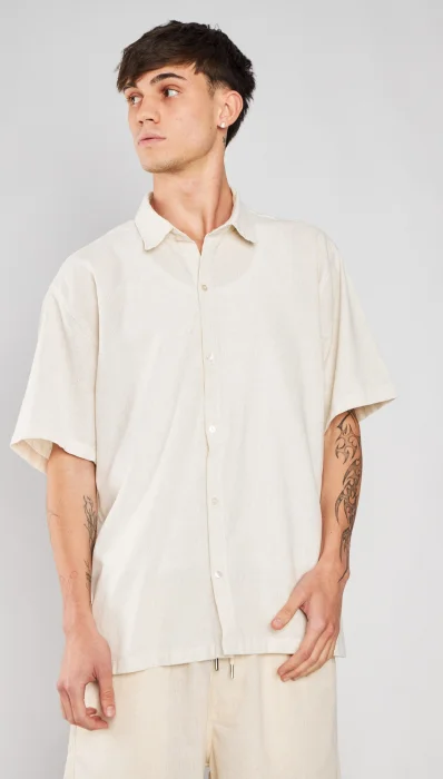 Camisas Hombre de Lino