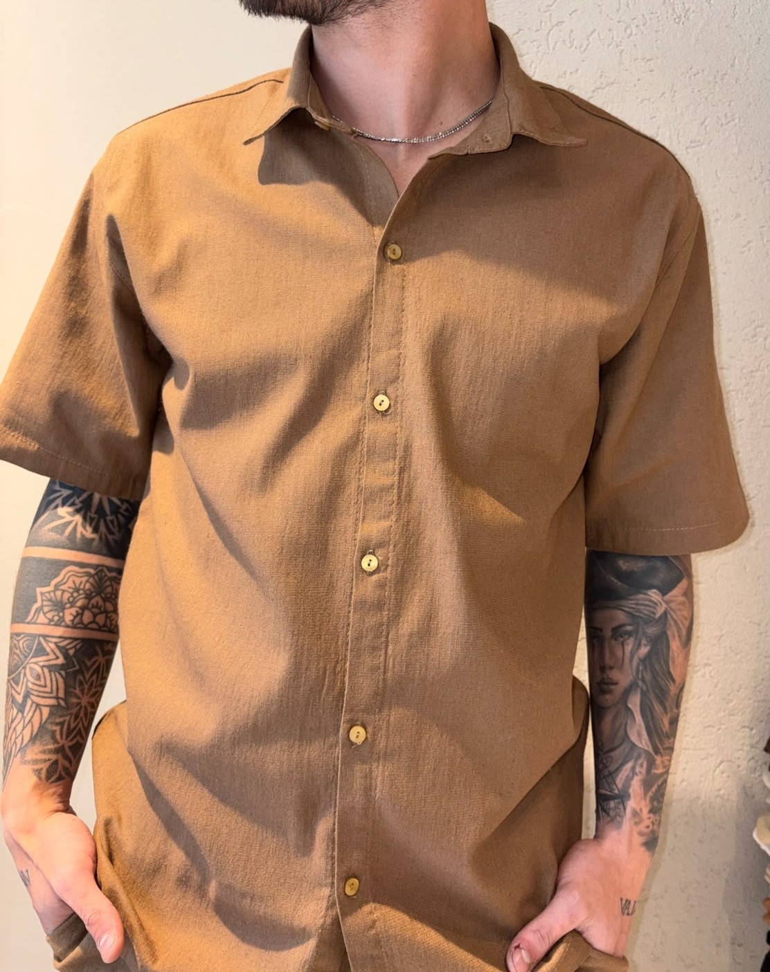 Camisas Hombre de Lino - Imagen 2