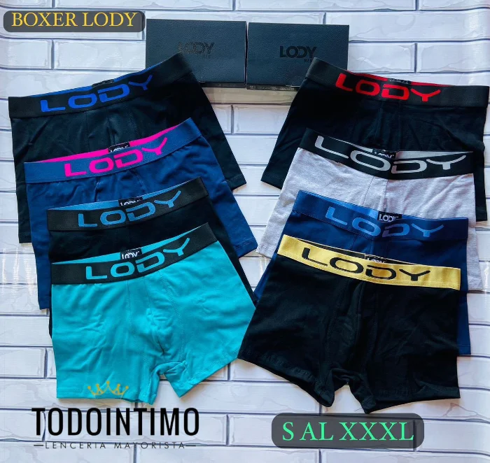 Boxer Lody Original con Cajas