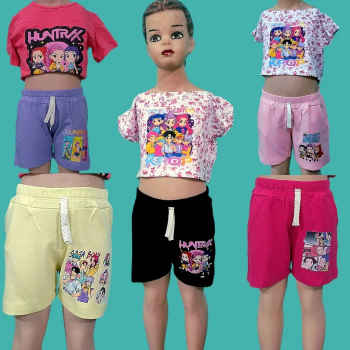 Short Nena Rustico con Bolsillo