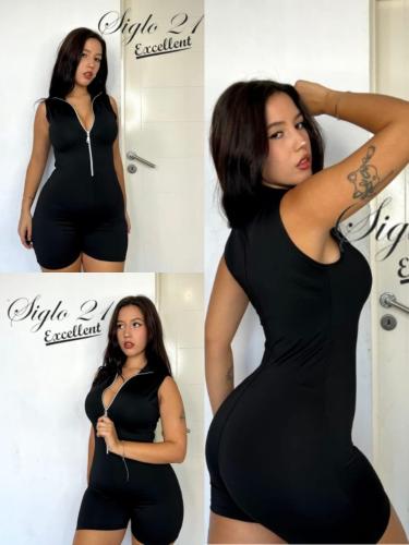 Catsuit Manga Musculosa