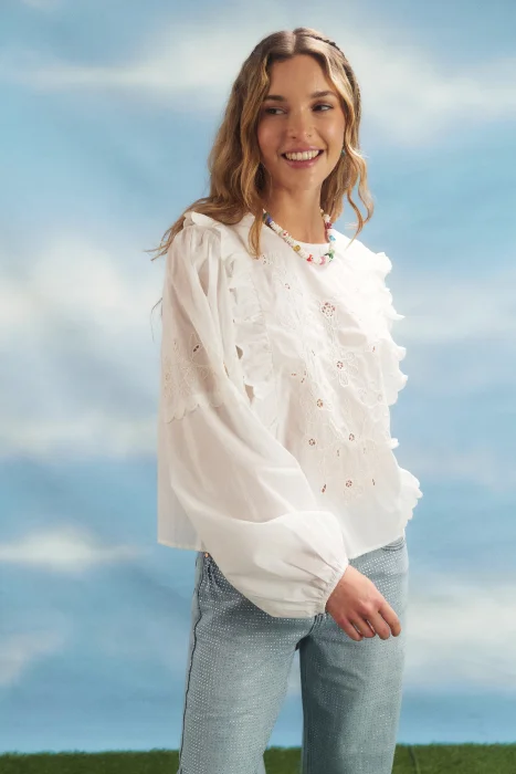 Blusa Stephy Volados