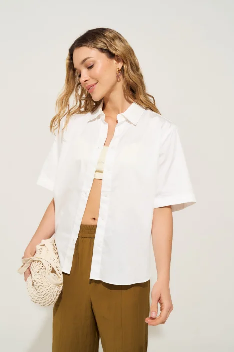 Camisa M/c Basica Algodon