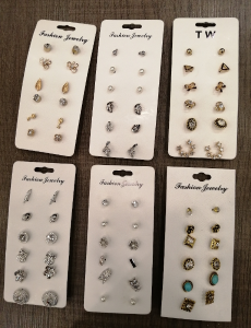 Set de Aros Fantasia 6 Pares Oferta