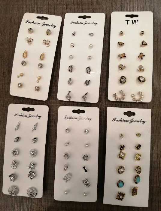 Set de Aros Fantasia 6 Pares Oferta