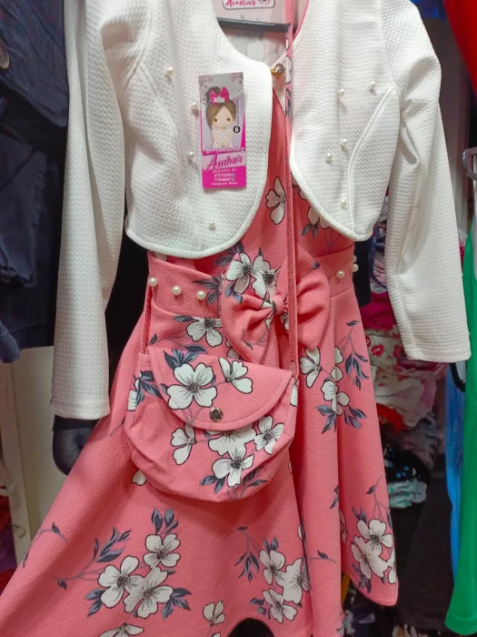 Vestido Nena 3 Piesas