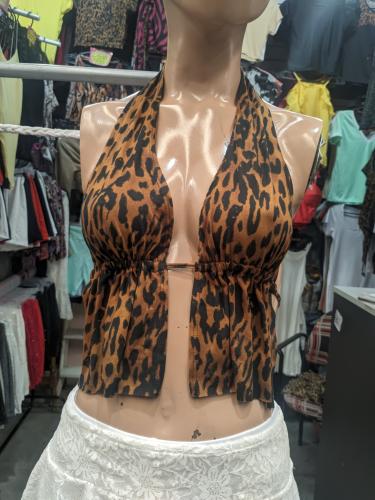 Top Cortina Animal Print