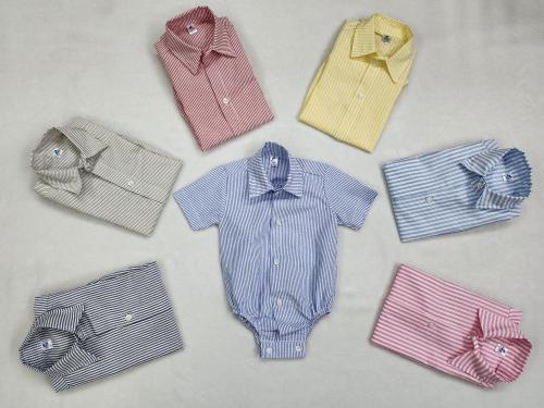 Body Camisas Rayada de Bebé - Miniatura 4