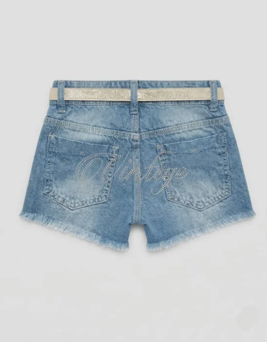 Short Mom con Brillos Letras Nena