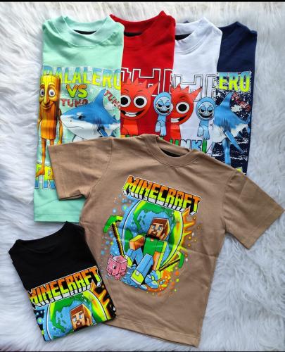 Remera/corta de Algodón  Nene