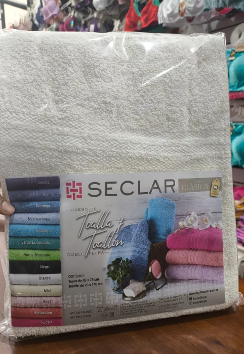 Toalla y Toallón Seclar
