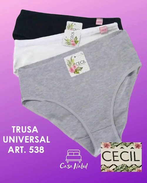 Bombacha Trusa Posta Parto con Refuerzo Universal Algodon y Lycra Cecil