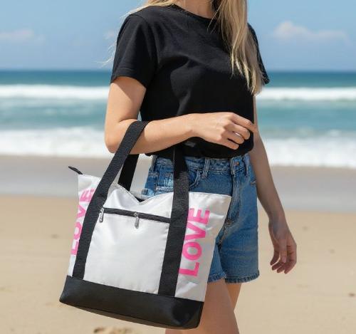 Bolso Playero Love Liso - Miniatura 2