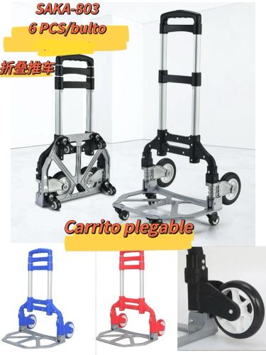 Carrito Plegable.
son Resistentes hasta 75 Kilos.