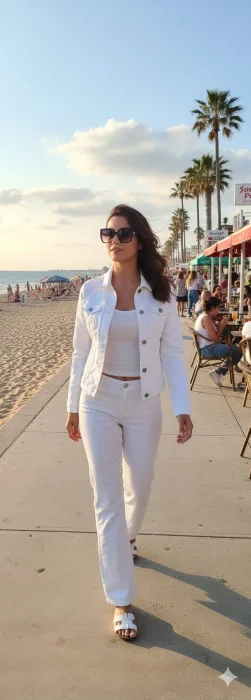 Campera Blanca