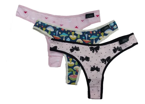 X12 Bombachas Vedetina y Less T.curvy Cajita Capri - less%20estampada%201.jpg