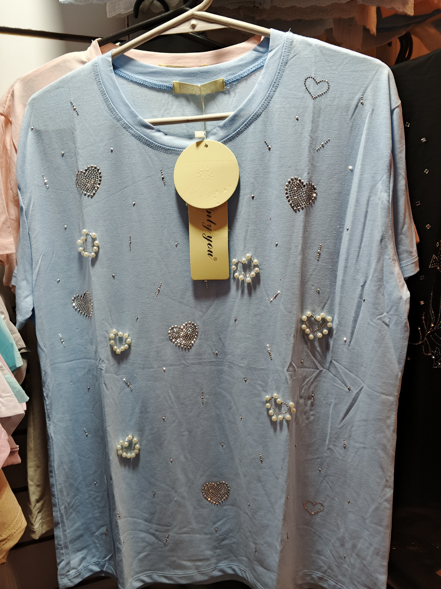 Remeras con Brillos Importadas - Imagen 3
