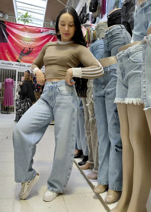 Baggy Jeans con Reguladores