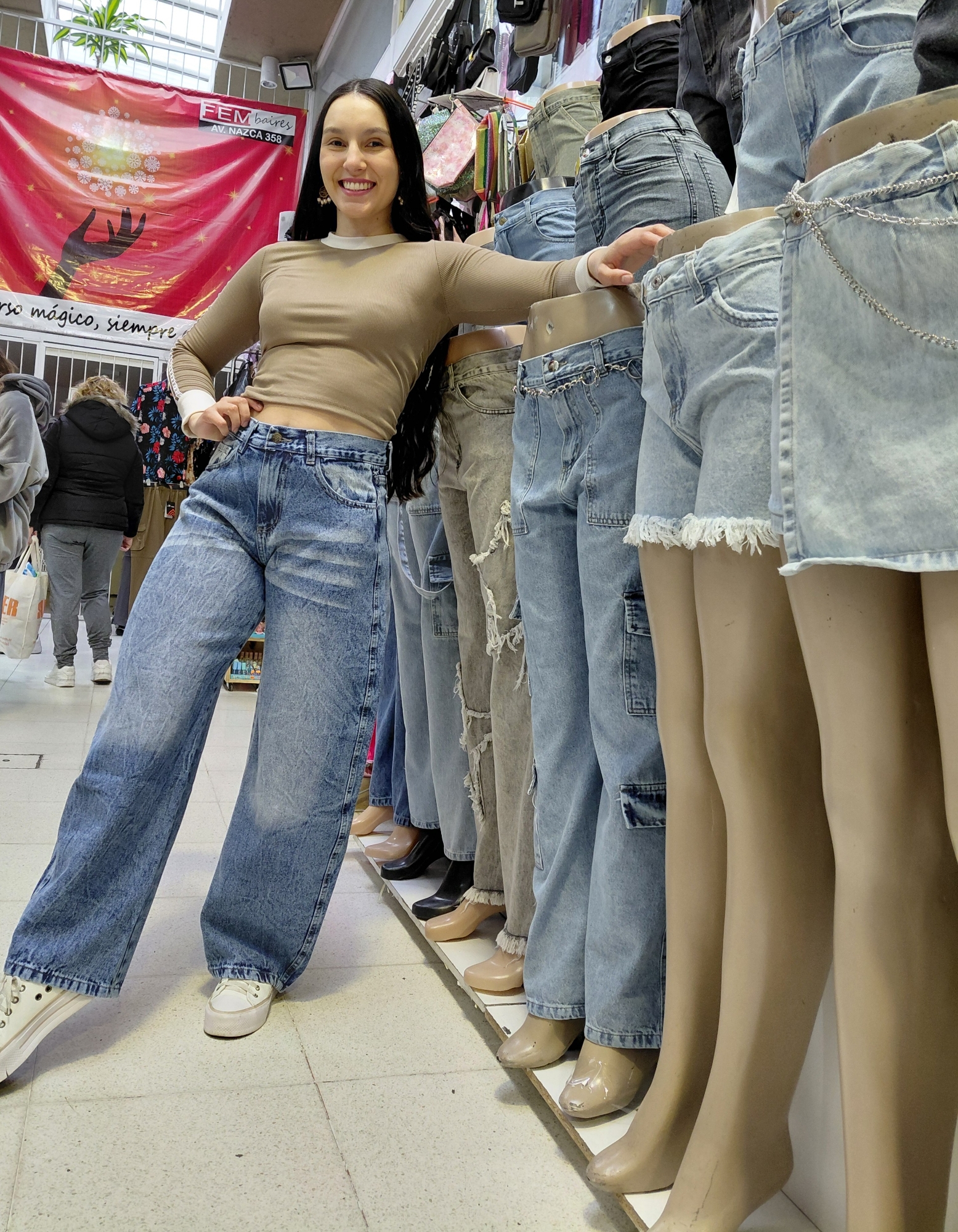 Wide Leg Tiro Medio - Imagen 3