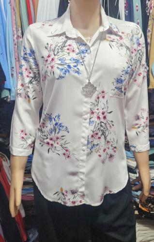 Camisas Mangas 3/4 Estampadas