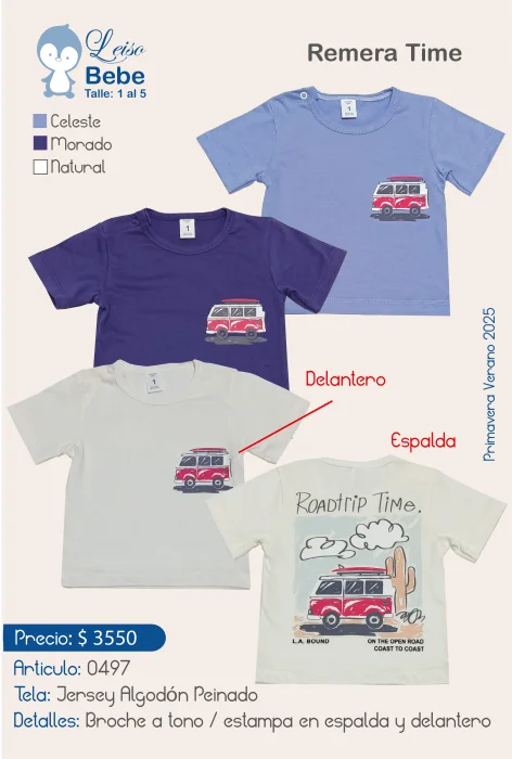 Remera Time