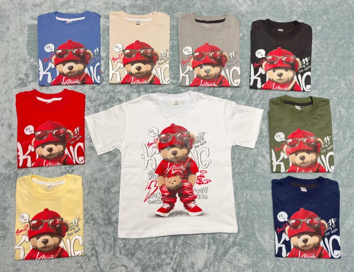 Remera de Nene Overside Algodón Peinado