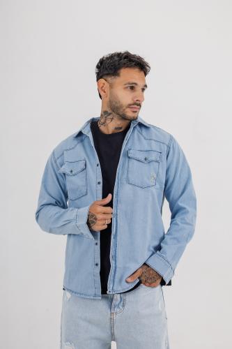 Camisa de Jeans de Hombre
