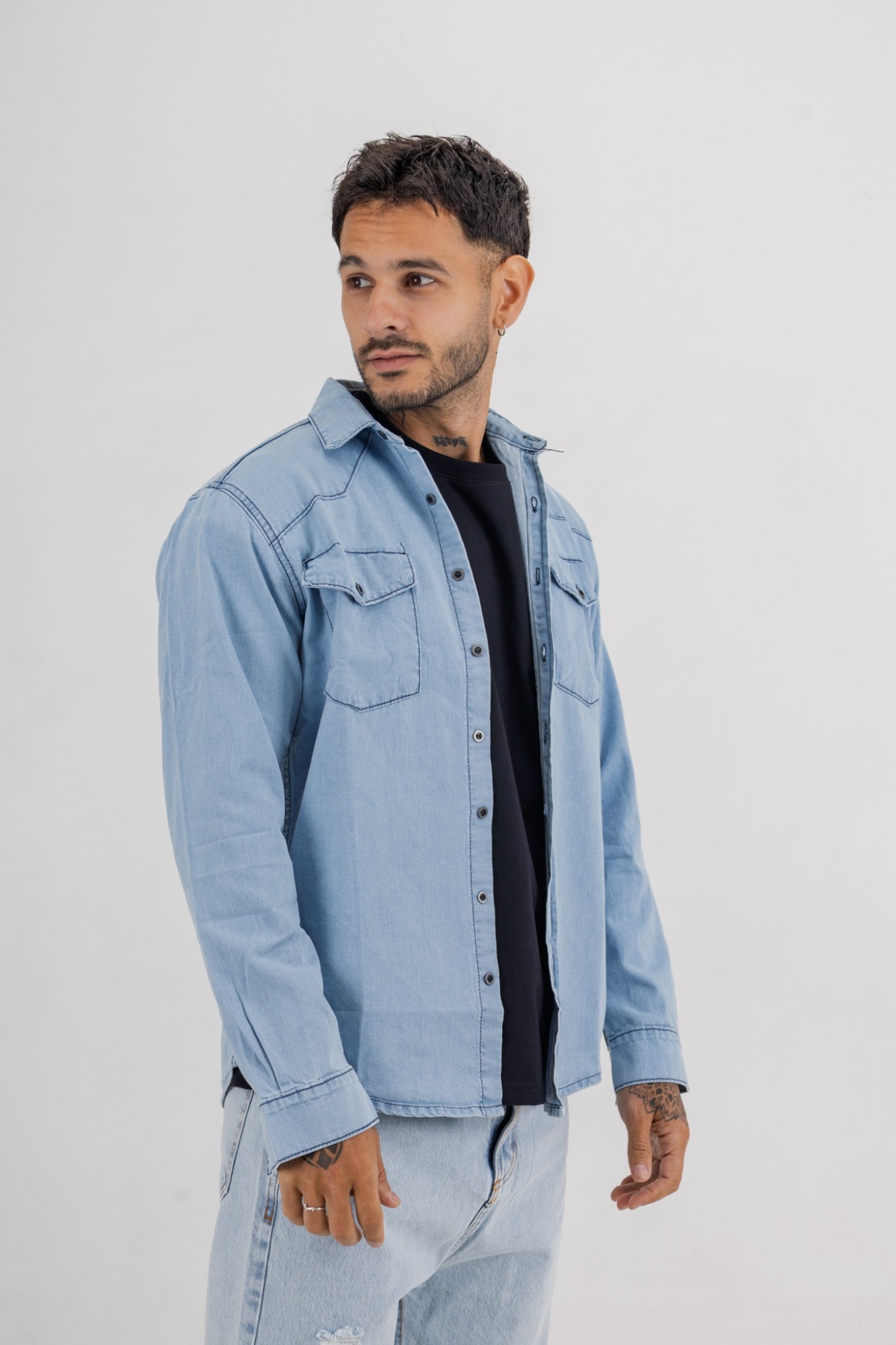 Camisa de Jeans de Hombre - Imagen 2