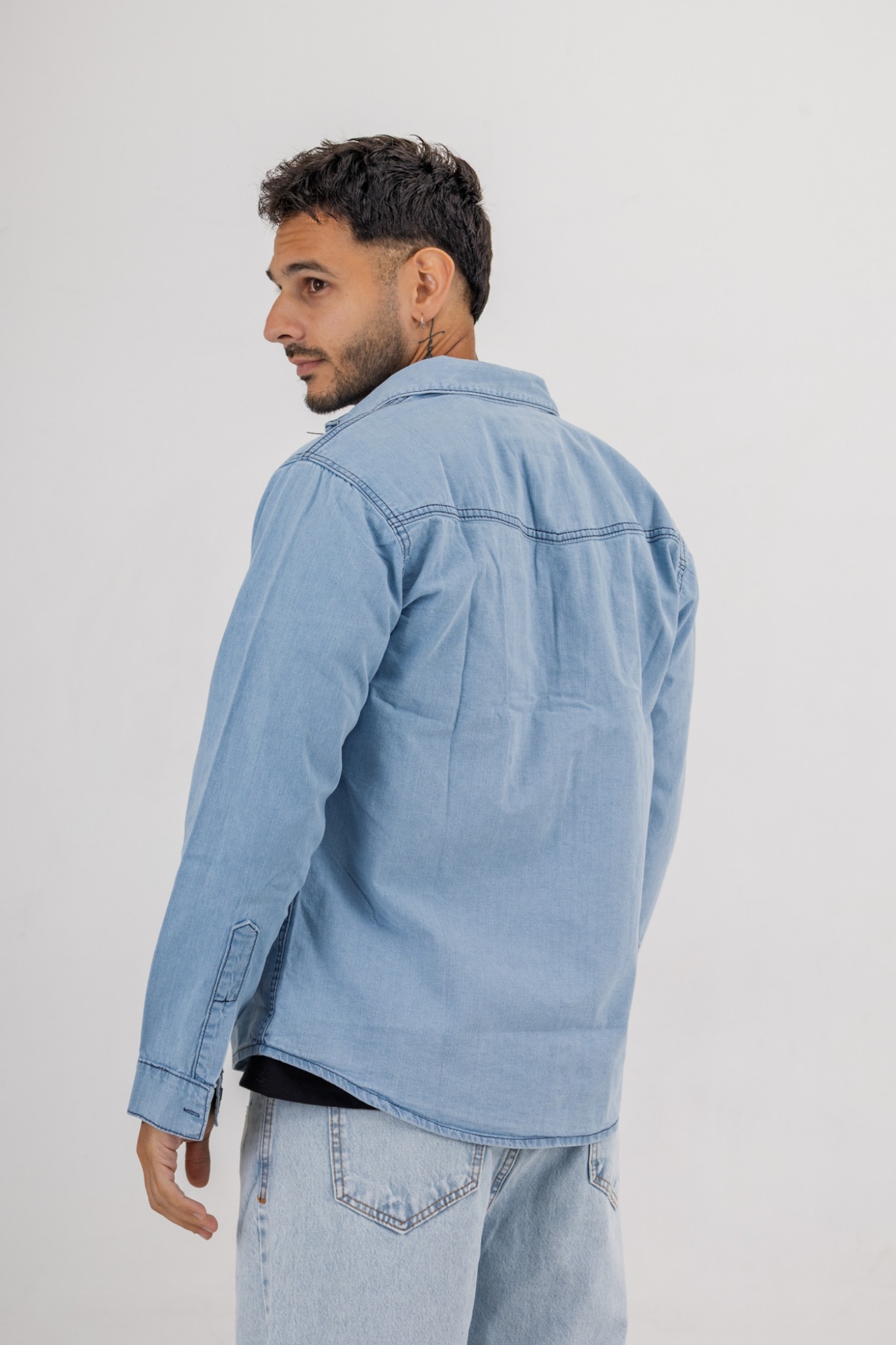 Camisa de Jeans de Hombre - Imagen 4